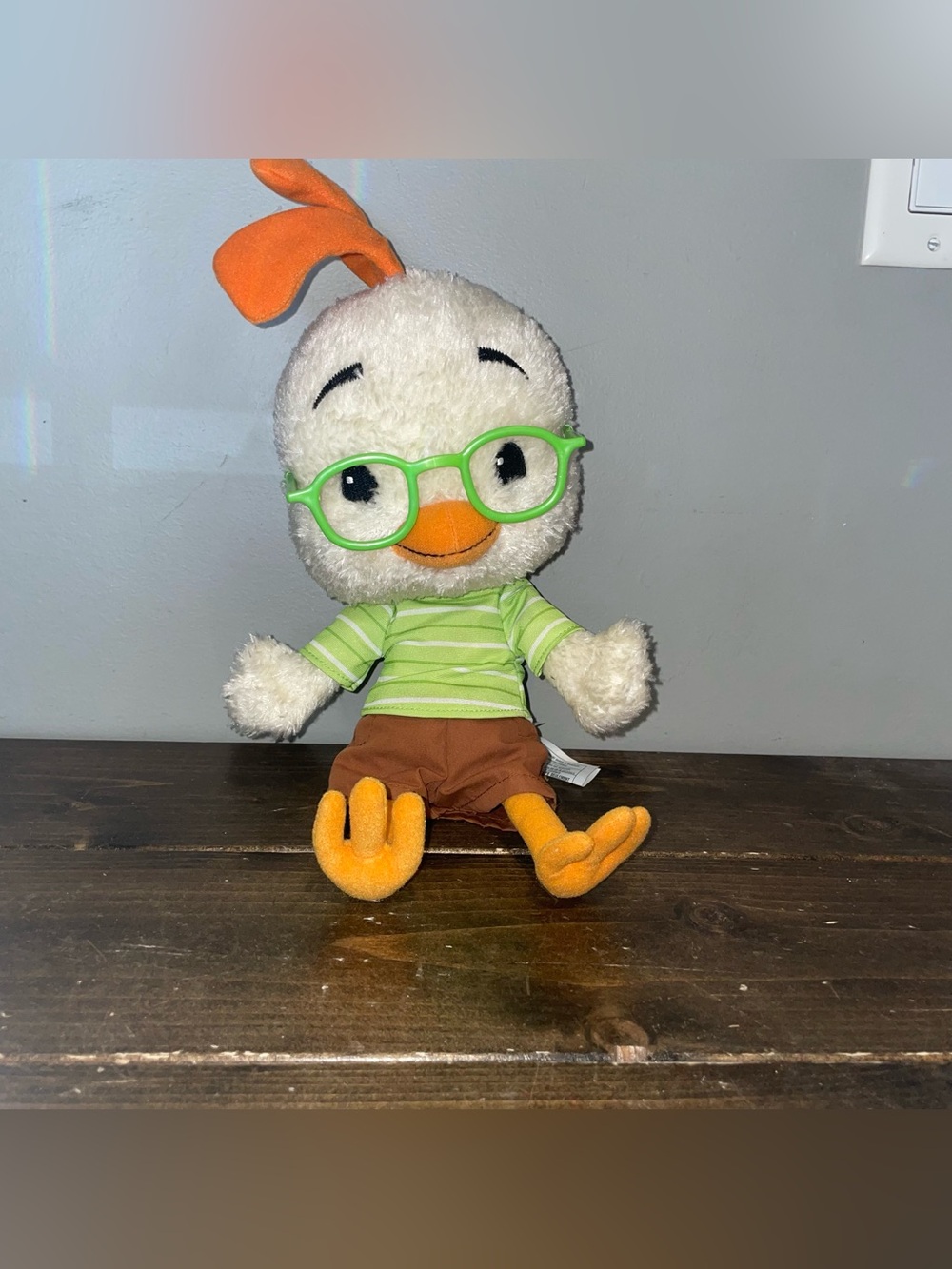Talking Disney Chicken Little The Movie Plush Stuffed Animal